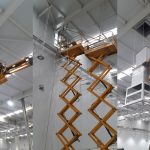 Trabajos en altura para Montaje ductos de ventilación