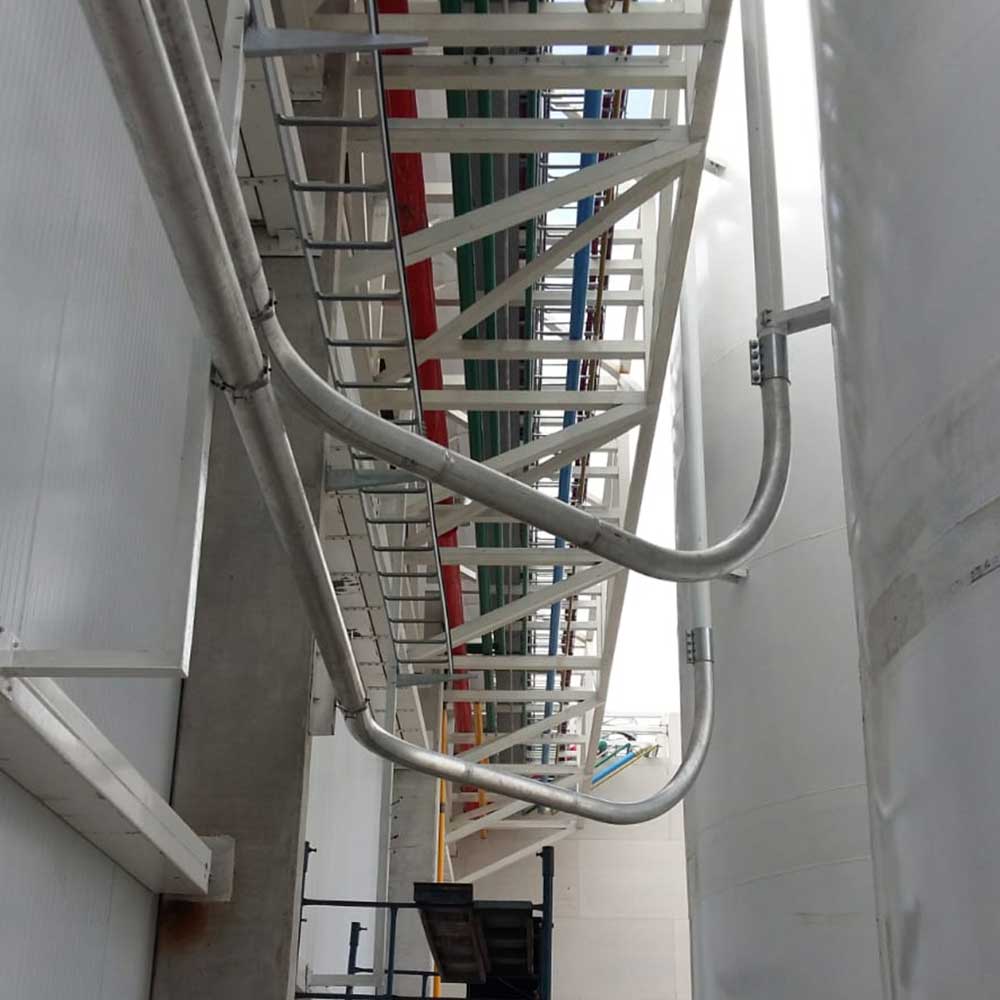 Piping en cañerias de aluminio