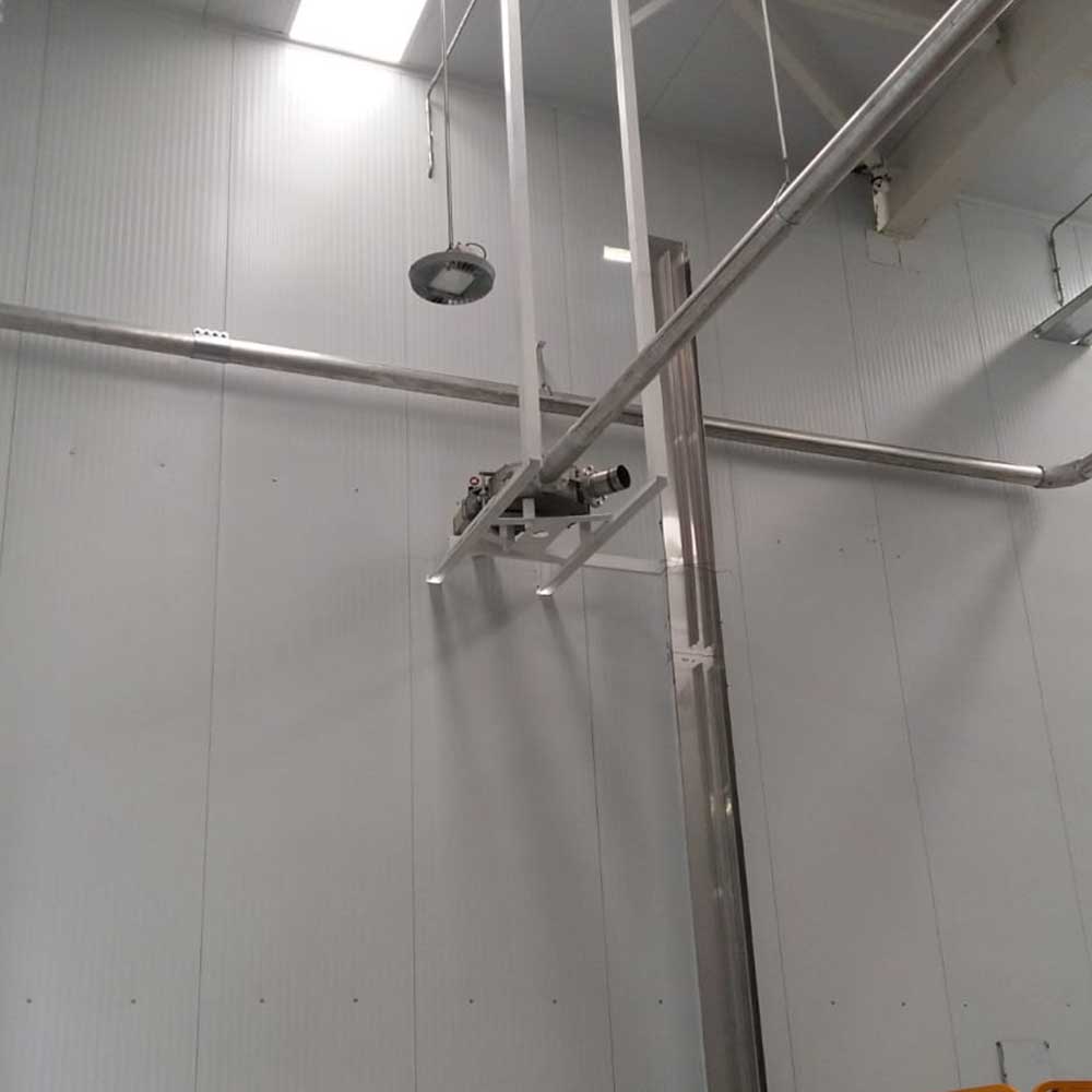 Piping en cañerias de aluminio