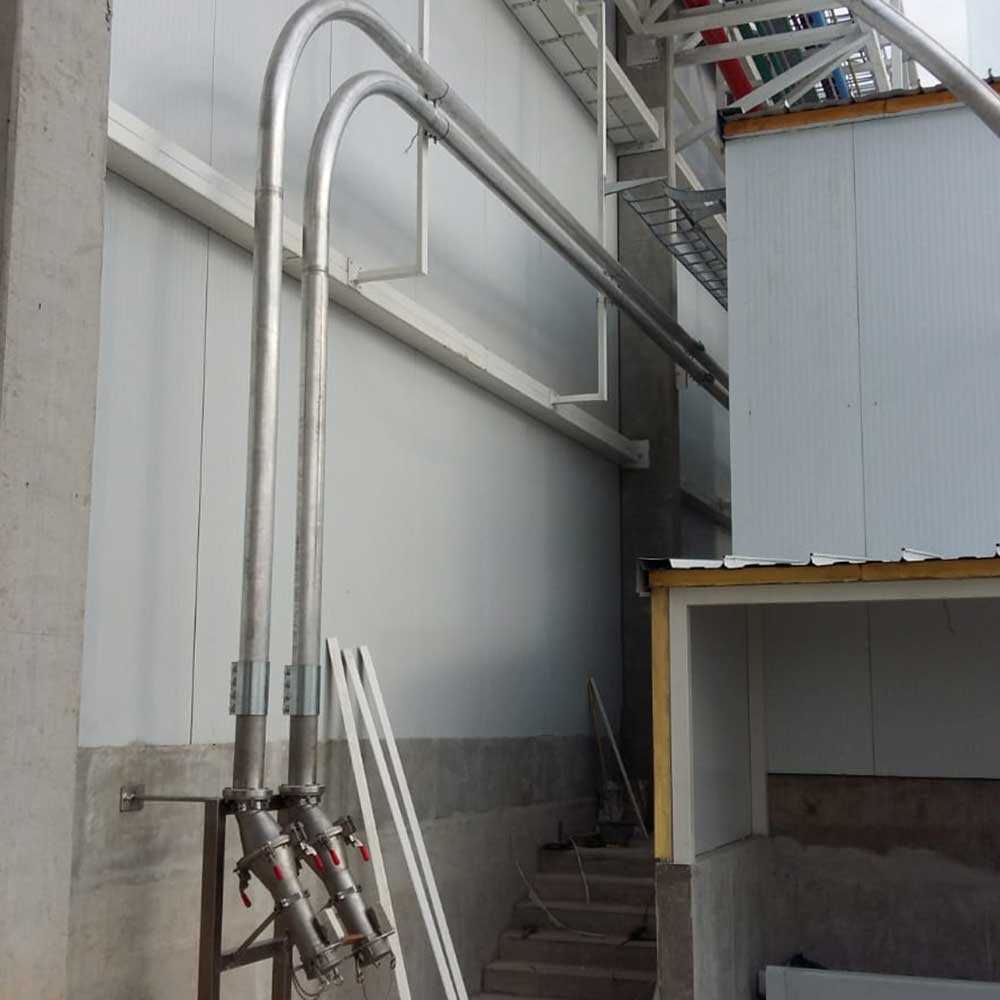 Piping en cañerias de aluminio